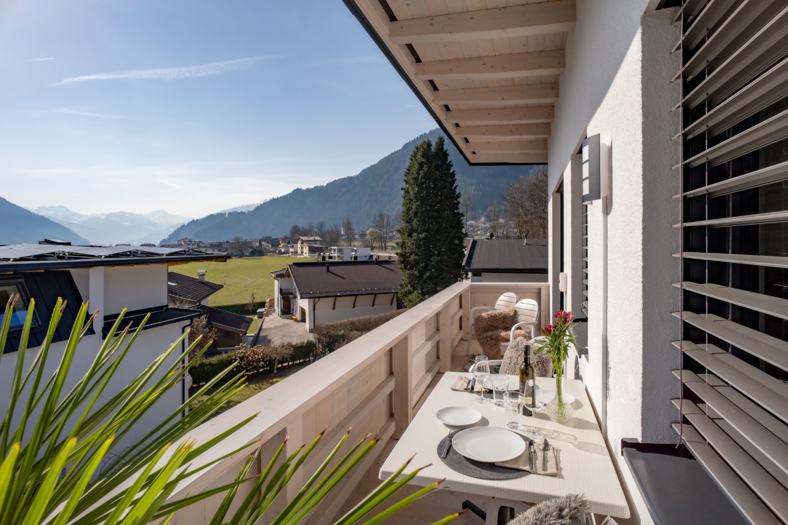 Ferienwohnung ROKO Außenansicht im Zillertal